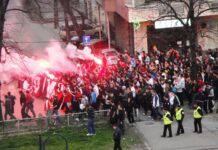 Вардар со новиот тренер Божовиќ гостува кај Скопје на „Железарница“, лидерот Шкендија на тест во Чаир: првенството се враќа по паузата Навивачите на Вардар, Комити, во Скопје
