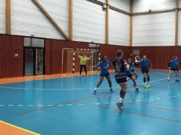 Ѓорче Петров 22-18 против Мост: „лавиците“ со плус четири пред реваншот во Чешка Ракометарки во одбрана пред голот во ракометна сала